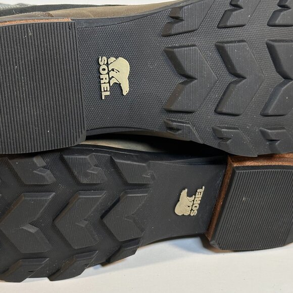 Sorel Brown Lace-Up Combat Boots - Picture 8 of 16